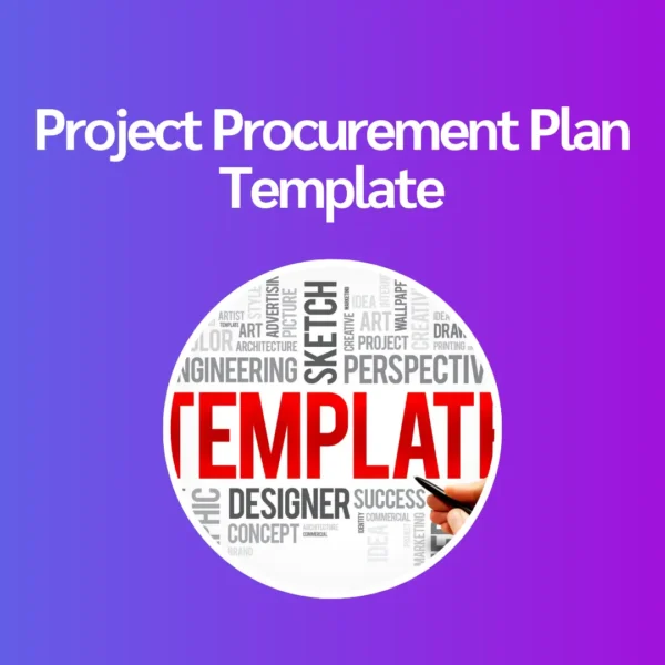 Project Procurement Plan Template