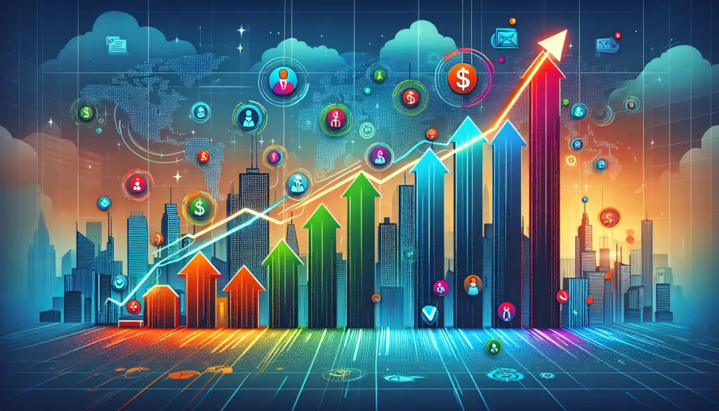 An illustration representing salary expectations for CAPM certified professionals.